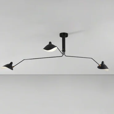 Helsingborg – Scandinavian 3-Arm Ceiling Lamp